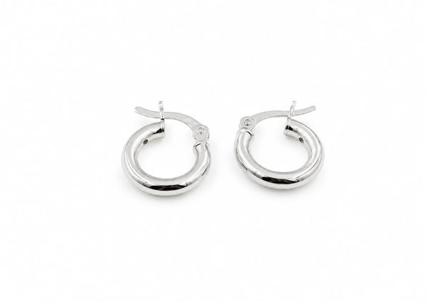 Imagen de AROS PLATA CON CIRCONIAS